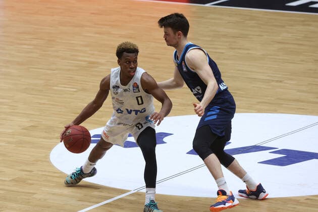 Basketball Germany, 1 Bundesliga, Hamburg Towers Alba Berlin, Hamburg, 23 03 2021 TJ Shorts Towers, l Hamburg Germany