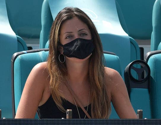 March 23, 2021, Miami Gardens, Florida, United States Of America: MIAMI GARDENS, FL - MARCH 23: Venus Williams Fan seen playing on day 2 of the Miami Open on March 23, 2021 at Hard Rock Stadium in Miami Gardens, Florida. ...People: Venus Williams Fan Miami Gardens United States Of America - ZUMAs214 20210323_zda_s214_007 Copyright: xSMGx