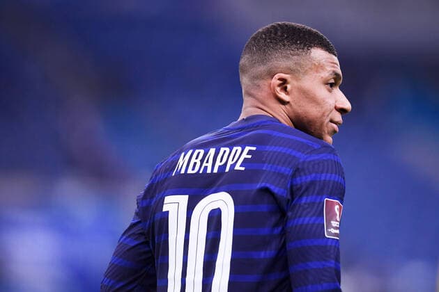 10 KYLIAN MBAPPE (FRA) - DOS FOOTBALL : France vs Ukraine - Qualifications Coupe du Monde 2022 - 24 03 2021 FEP Panoramic 