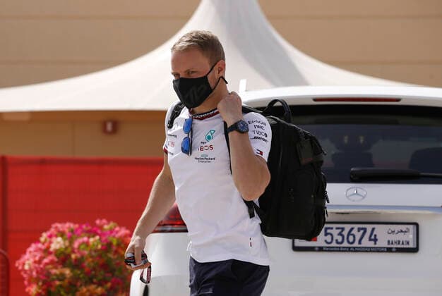 77 Valtteri Bottas FIN, Mercedes AMG Petronas F1 Team , F1 Grand Prix of Bahrain at Bahrain International Circuit on March 25, 2021 in Sakhir, Bahrain Photo by HOCH ZWEI Sakhir Bahrain