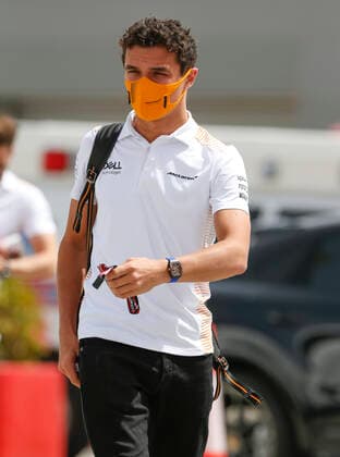 4 Lando Norris GBR, McLaren F1 Team , F1 Grand Prix of Bahrain at Bahrain International Circuit on March 25, 2021 in Sakhir, Bahrain Photo by HOCH ZWEI Sakhir Bahrain