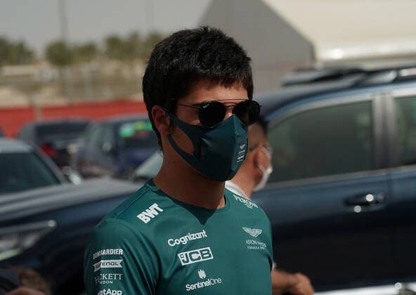 Formula 1 Gulf Air Bahrain Grand Prix 2021 25 03 2021, Bahrain International Circuit, Sakhir, Formula 1 Gulf Air Bahrain Grand Prix 2021 ,in picture Lance Stroll CAN 18 , Aston Martin Cognizant Formula One Team nordphotoxGmbHx xBratic nph00250