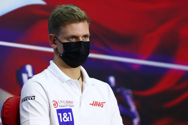 F1 Grand Prix of Bahrain 47 Mick Schumacher (GER, Haas F1 Team), F1 Grand Prix of Bahrain at Bahrain International Circuit on March 25, 2021 in Sakhir, Bahrain. (Photo by Dan Istitene Formula 1 Getty Images FIA Pool via HOCH ZWEI) Sakhir Bahrain International Circuit Bahrain Poolfoto HOCH ZWEI Pool Formula 1 via Get ,EDITORIAL USE ONLY