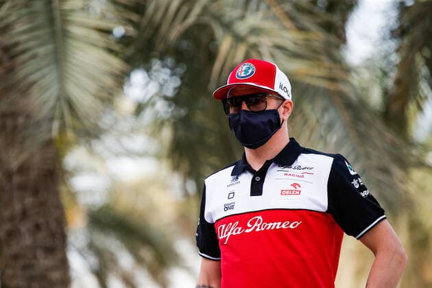 RAIKKONEN Kimi (fin), Alfa Romeo Racing ORLEN C41, portrait during Formula 1 Gulf Air Bahrain Grand Prix 2021 from March 26 to 28, 2021 on the Bahrain International Circuit, in Sakhir, Bahrain FORMULE 1 : Grand prix du Bahrein - Sakhir - Preparation - 25 03 2021 DPPI Panoramic 