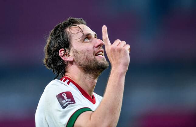 2021.03.25 Budapeszt Pilka nozna, reprezentacja, eliminacje mistrzostw swiata fifa qatar 2022 Wegry - Polska N z Adam Szalai Foto Pawel Andrachiewicz PressFocus 2021.03.25 Budapeszt Football, world cup qualifiation qatar 2022 Hungary - Poland Adam Szalai Credit: Pawel Andrachiewicz PressFocus NEWSPIX.PL --- Newspix.pl  20210325PF_PA261