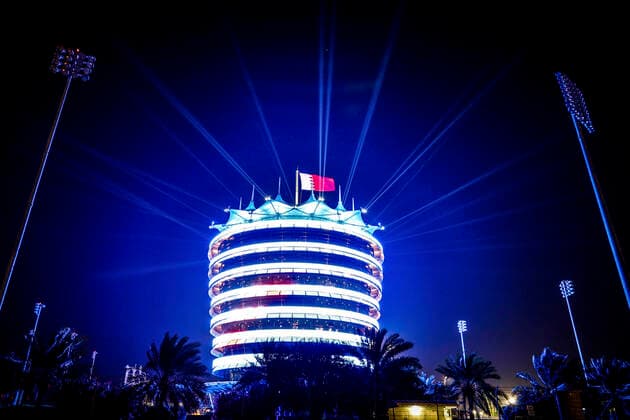 Track impression, F1 Grand Prix of Bahrain at Bahrain International Circuit on March 25, 2021 in Sakhir, Bahrain Photo by HOCH ZWEI Sakhir Bahrain