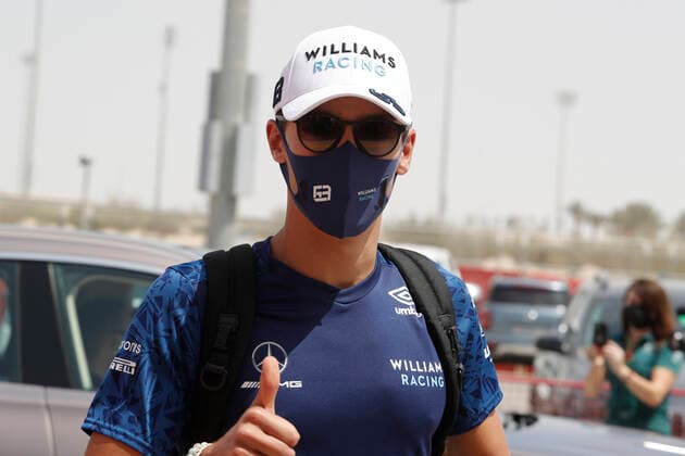 63 George Russell GBR, Williams Racing , F1 Grand Prix of Bahrain at Bahrain International Circuit on March 26, 2021 in Sakhir, Bahrain Photo by HOCH ZWEI Sakhir Bahrain
