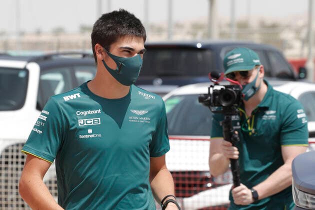 18 Lance Stroll CAN, Aston Martin Cognizant F1 Team , F1 Grand Prix of Bahrain at Bahrain International Circuit on March 26, 2021 in Sakhir, Bahrain Photo by HOCH ZWEI Sakhir Bahrain