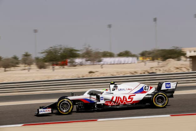 47 Mick Schumacher GER, Haas F1 Team , F1 Grand Prix of Bahrain at Bahrain International Circuit on March 26, 2021 in Sakhir, Bahrain Photo by HOCH ZWEI Sakhir Bahrain