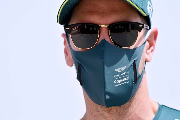 VETTEL Sebastian Aston Martin F1 Team FIA Formula 1 Season 2021 in Bahrain 1 Day On 26 03 2021 Bahrain International Circuit As Sachir