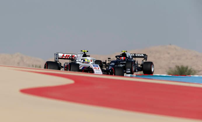 47 Mick Schumacher GER, Haas F1 Team , F1 Grand Prix of Bahrain at Bahrain International Circuit on March 26, 2021 in Sakhir, Bahrain Photo by HOCH ZWEI Sakhir Bahrain