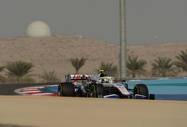 Formula 1 Gulf Air Bahrain Grand Prix 2021 26 03 2021, Bahrain International Circuit, Sakhir, Formula 1 Gulf Air Bahrain Grand Prix 2021 ,in picture Mick Schumacher DEU 47 , Haas F1 Team nordphotoxGmbHx xBratic nph00250