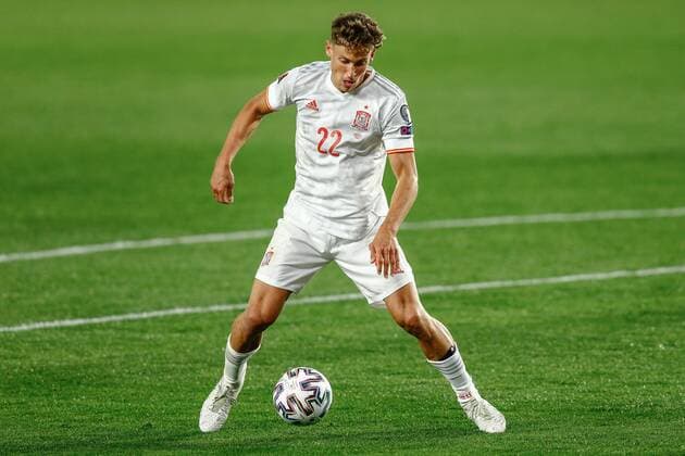 Mandatory Credit: Photo by Pressinphoto Shutterstock (11832906bi) Marcos Llorente of Spain Spain vs Greece, Qatar 2022 World Cup, qualifiyng round, group B, date 1. Football, Nuevo Los Carmenes Stadium, Granada, Spain - 25 mar 2021 Editorial use only Spain vs Greece, Qatar 2022 World Cup, qualifiyng round, group B, date 1. Football, Nuevo Los Carmenes Stadium, Granada, Spain - 25 mar 2021 Editorial use only  Copyright: xPressinphoto Shutterstockx 11832906bi