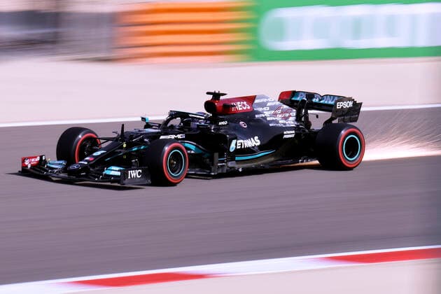 HAMILTON Lewis Mercedes AMG F1 Team FIA Formula 1 Season 2021 in Bahrain 1 Day On 26 03 2021 Bahrain International Circuit As Sachir