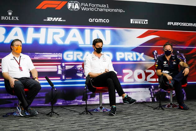 Formula 1, GP Bahrain, Press Conference Team Principals