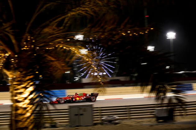 55 Carlos Sainz ESP, Scuderia Ferrari Mission Winnow , F1 Grand Prix of Bahrain at Bahrain International Circuit on March 26, 2021 in Sakhir, Bahrain Photo by HOCH ZWEI Sakhir Bahrain