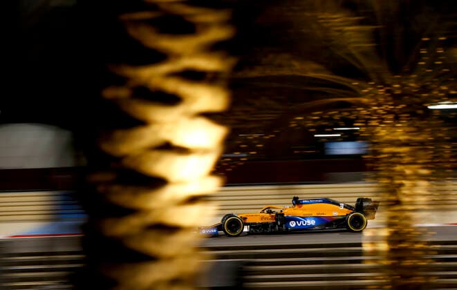 3 Daniel Ricciardo AUS, McLaren F1 Team , F1 Grand Prix of Bahrain at Bahrain International Circuit on March 26, 2021 in Sakhir, Bahrain Photo by HOCH ZWEI Sakhir Bahrain