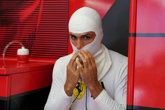 F1 Grand Prix of Bahrain 55 Carlos Sainz (ESP, Scuderia Ferrari Mission Winnow), F1 Grand Prix of Bahrain at Bahrain International Circuit on March 26, 2021 in Sakhir, Bahrain. (Photo by COLOMBO IMAGES FIA Pool via HOCH ZWEI) Sakhir Bahrain Poolfoto HOCH ZWEI Pool COLOMBO IMAGES ,EDITORIAL USE ONLY
