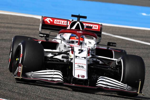 RAIKKONEN REAIKKONEN Kimi Alfa Romeo F1 Team FIA Formula 1 Season 2021 in Bahrain 1 Day On 26 03 2021 Bahrain International Circuit As Sachir
