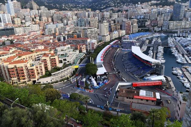 Mandatory Credit: Photo by Sam Bagnall Motorsport Images Shutterstock (11833648a) A view of the Monaco circuit. Formula E, Monaco E-prix, Circuit de Monaco, Monaco - 11 May 2019 Formula E, Monaco E-prix, Circuit de Monaco, Monaco - 11 May 2019  Copyright: xSamxBagnall MotorsportxImages Shutterstockx 11833648a