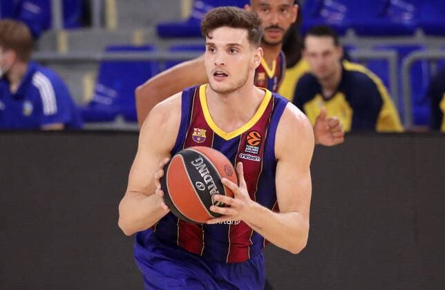 March 26, 2021, Barcelona, Catalonia, Spain Sergi Martinez during the match betweeen FC Barcelona and Alba Berlin, corresponding to the week 31 of the Euroleague, played at the Palau Blaugrana Photo JGS Cordon Press Cordon Press  xx xx