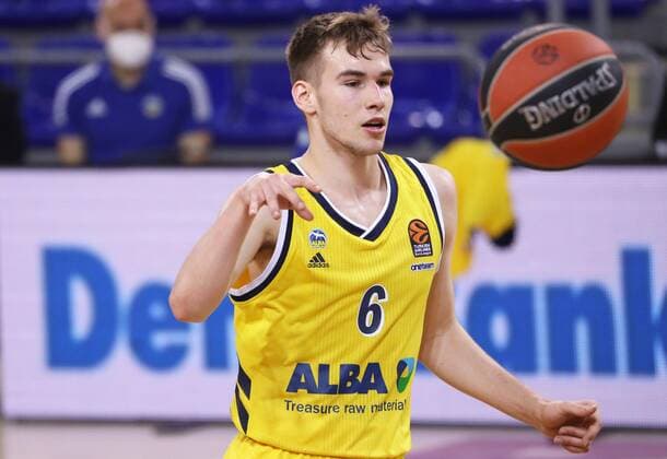 March 26, 2021, Barcelona, Catalonia, Spain Malte Delow during the match betweeen FC Barcelona and Alba Berlin, corresponding to the week 31 of the Euroleague, played at the Palau Blaugrana Photo JGS Cordon Press Cordon Press  xx xx