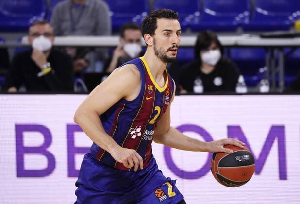 March 26, 2021, Barcelona, Catalonia, Spain Leo Westermann during the match betweeen FC Barcelona and Alba Berlin, corresponding to the week 31 of the Euroleague, played at the Palau Blaugrana Photo JGS Cordon Press Cordon Press  xx xx