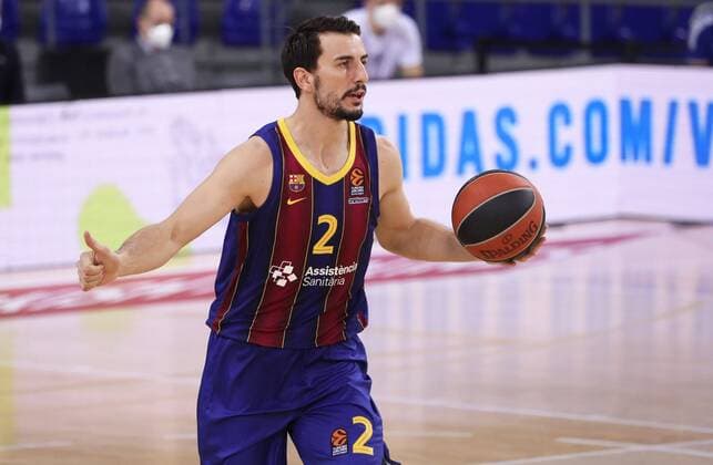 March 26, 2021, Barcelona, Catalonia, Spain Leo Westermann during the match betweeen FC Barcelona and Alba Berlin, corresponding to the week 31 of the Euroleague, played at the Palau Blaugrana Photo JGS Cordon Press Cordon Press  xx xx