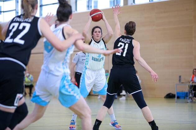 Capitol Bascats Duesseldorf vs. TG Neuss Tigers, 27 03 2021 Elle Hendershot 3, Capitol Bascats Duesseldorf Capitol Bascats Duesseldorf vs. TG Neuss Tigers on 27 03 2021, Duesseldorf Copyright: xBEAUTIFULxSPORTS KennyxBeelex