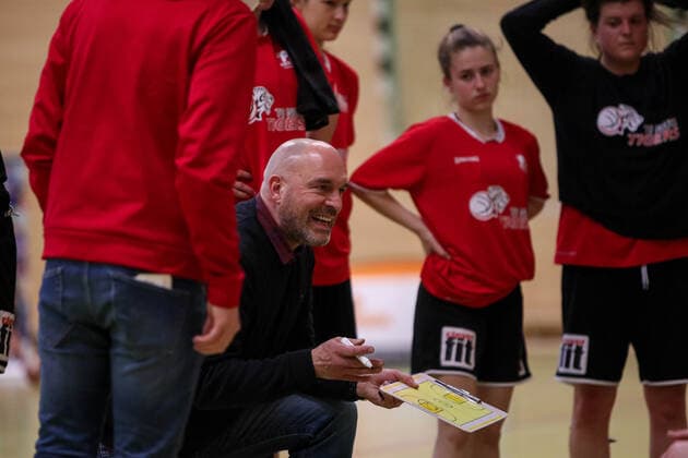 Capitol Bascats Duesseldorf vs TG Neuss Tigers, 27 03 2021 John F Bruhnke Head Coach TG Neuss Tigers Capitol Bascats Duesseldorf vs TG Neuss Tigers on 27 03 2021, Duesseldorf Copyright: xBEAUTIFULxSPORTS KennyxBeelex