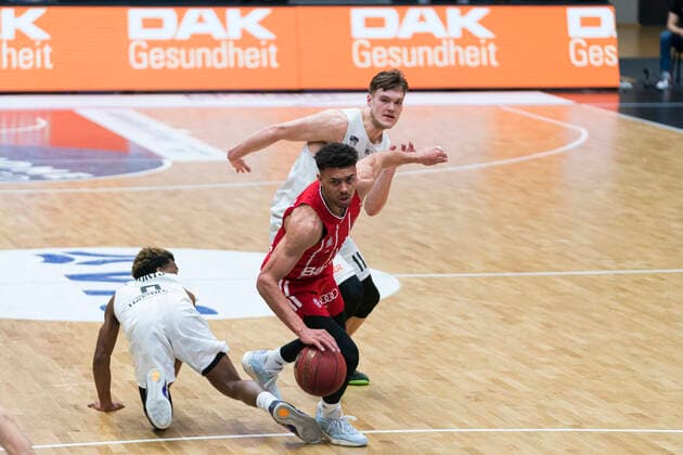 easyCredit Basketball Bundesliga, Hamburg, 27 03 2021 easyCredit Basketball Bundesliga, Hamburg Towers vs FC Bayern Muenchen Basketball, Wade Baldwin 2 FC Bayern Muenchen Basketball Copyright: xBEAUTIFULxSPORTS Mohwinkelx
