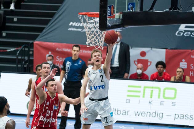 easyCredit Basketball Bundesliga, Hamburg, 27 03 2021 easyCredit Basketball Bundesliga, Hamburg Towers vs FC Bayern Muenchen Basketball, Jordan Swing 2 Hamburg Towers Copyright: xBEAUTIFULxSPORTS Mohwinkelx