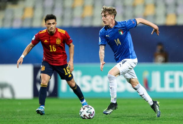 Football, European Under-21 Championship, Spain - Italy