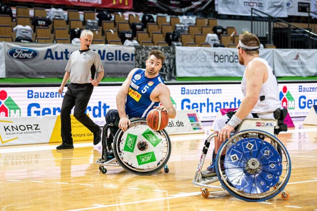 RBBL RSV Lahn Dill BG Baskets Hamburg, 27 03 21 Simon Brown 5 RSV Lahn Dill Rittal Arena, Wetzlar, 27 03 21 Copyright: xBEAUTIFULxSPORTS Roeczeyx