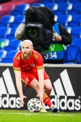 Wales v Mexico Friendly 27 03 2021. International Wales midfielder Jonny Williams (8) during the International Friendly, Länderspiel, Nationalmannschaft match between Wales and Mexico at the Cardiff City Stadium, Cardiff, Wales on 27 March 2021. Cardiff Cardiff City Stadium South Glamorgan Wales Editorial use only , Copyright: xGruffyddxThomasx PSI-12244-0058