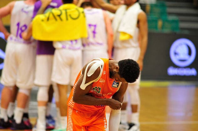 Basketball Bundesliga 25 Spieltag RASTA Vechta BG Göttingen on 27 03 2021 at the RASTA Dome in Vechta Josh Young Vechta disappointed with defeat BK
