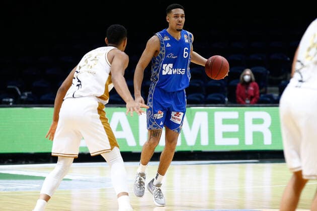 28 03 2021, xgox, basketball, easyCredit BBL, basketball loewen brunswick skyliners frankfurt emspor, v l brunswick