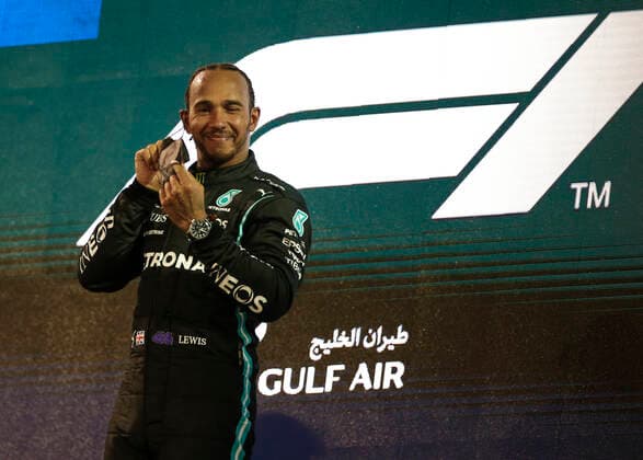 44 Lewis Hamilton GBR, Mercedes AMG Petronas F1 Team , F1 Grand Prix of Bahrain at Bahrain International Circuit on March 28, 2021 in Sakhir, Bahrain Photo by HOCH ZWEI Sakhir Bahrain