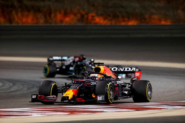 33 Max Verstappen NED, Red Bull Racing , F1 Grand Prix of Bahrain at Bahrain International Circuit on March 28, 2021 in Sakhir, Bahrain Photo by HOCH ZWEI Sakhir Bahrain