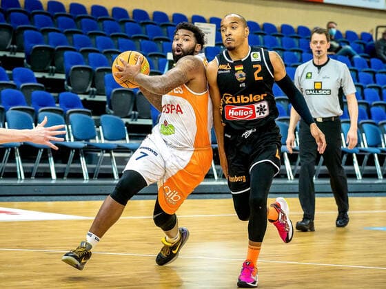 Trevor, Lacey, Rostock Seawolves vs Panthers Schwenningen, Basketball, PRO A, 28 03 2021 Rostock Seawolves vs Panthers Schwenningen, Basketball, PRO A, 28 03 2021 Rostock. Copyright: xEibner-Pressefotox EP_GRW
