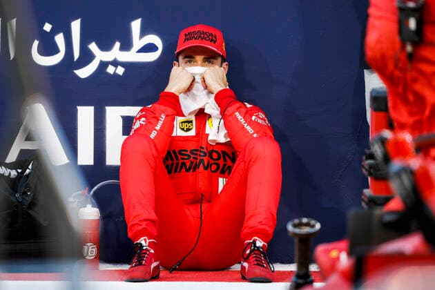 16 Charles Leclerc MON, Scuderia Ferrari Mission Winnow , F1 Grand Prix of Bahrain at Bahrain International Circuit on March 28, 2021 in Sakhir, Bahrain Photo by HOCH ZWEI Sakhir Bahrain
