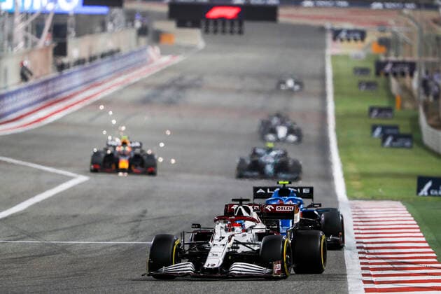 7 Kimi Raikkonen FIN, Alfa Romeo Racing ORLEN , F1 Grand Prix of Bahrain at Bahrain International Circuit on March 28, 2021 in Sakhir, Bahrain Photo by HOCH ZWEI Sakhir Bahrain