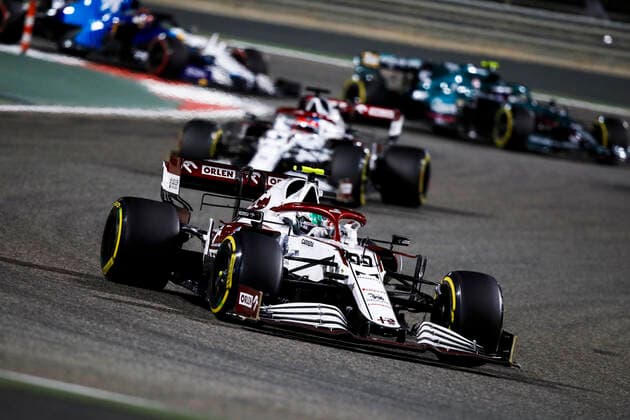 99 Antonio Giovinazzi ITA, Alfa Romeo Racing ORLEN , F1 Grand Prix of Bahrain at Bahrain International Circuit on March 28, 2021 in Sakhir, Bahrain Photo by HOCH ZWEI Sakhir Bahrain