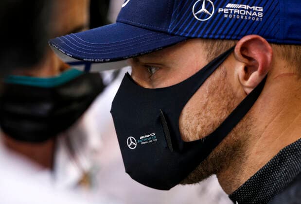 77 Valtteri Bottas FIN, Mercedes AMG Petronas F1 Team , F1 Grand Prix of Bahrain at Bahrain International Circuit on March 28, 2021 in Sakhir, Bahrain Photo by HOCH ZWEI Sakhir Bahrain