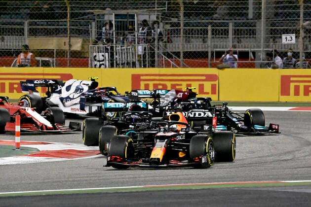 33 Max Verstappen NED, Red Bull Racing , F1 Grand Prix of Bahrain at Bahrain International Circuit on March 28, 2021 in Sakhir, Bahrain Photo by HOCH ZWEI Sakhir Bahrain