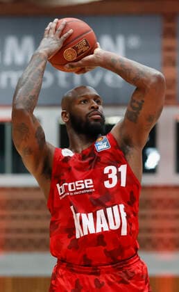 28 03 2021, Basketball, BBL 2020 2021, 25 matchday, s Oliver Wuerzburg Telekom Baskets Bonn, GER, Wuerzburg, s Oliver Arena, picture v li Murphy Holloway s Oliver Wuerzburg. Copyright: HMBxMedia xHeikoxBecker