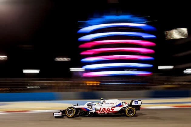47 Mick Schumacher GER, Haas F1 Team , F1 Grand Prix of Bahrain at Bahrain International Circuit on March 28, 2021 in Sakhir, Bahrain Photo by HOCH ZWEI Sakhir Bahrain