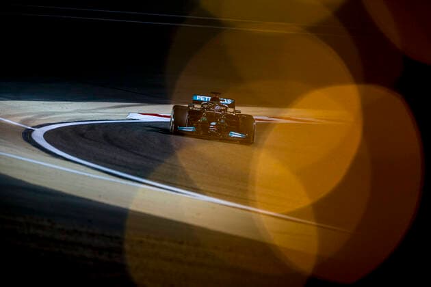 44 Lewis Hamilton GBR, Mercedes AMG Petronas F1 Team , F1 Grand Prix of Bahrain at Bahrain International Circuit on March 28, 2021 in Sakhir, Bahrain Photo by HOCH ZWEI Sakhir Bahrain