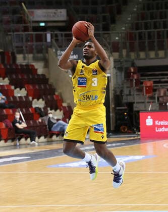 Jaleen Smith Riesen MHP Riesen Ludwigsburg vs Medi Bayreuth Basketball Bundesliga 2020 2021 Ludwigsburg , GER, 28 03 2021,