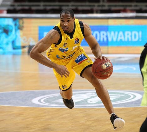 Tremmell Darden Riesen MHP Riesen Ludwigsburg vs Medi Bayreuth Basketball Bundesliga 2020 2021 Ludwigsburg , GER, 28 03 2021,